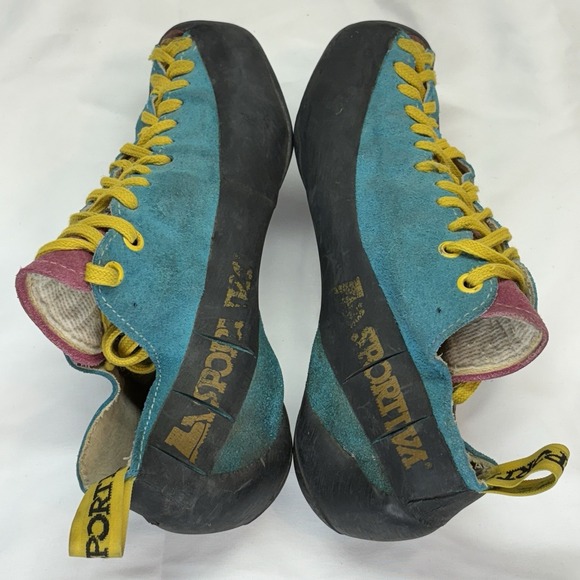 Vintage La Sportiva Rock Climbing Shoes Men's US 7 Women's 9 - Picture 5 of 16